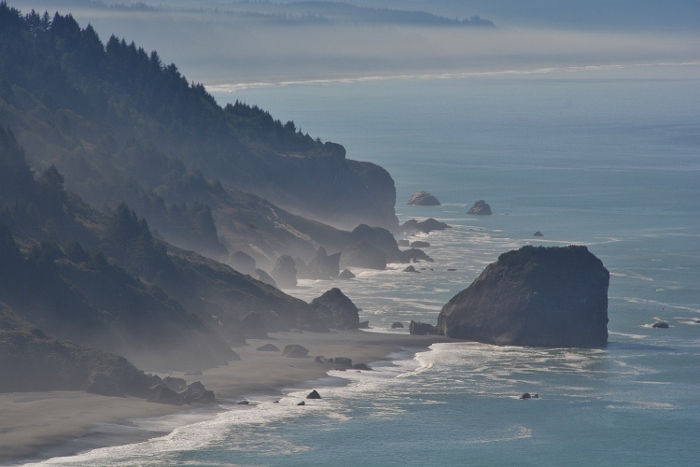 where the Klamath River meets the ocean